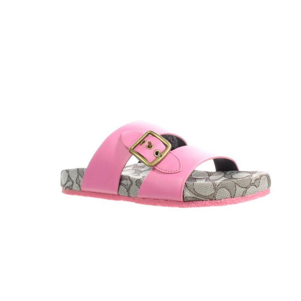 Coach Womens Pink Sandals Size 9 Medium (B, M) - Picture 2 of 4